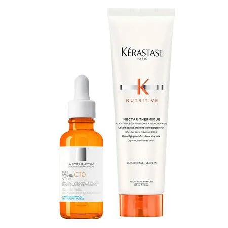 Kit Premium Kérastase Nutritive + La Roche-Posay Vitamin C10